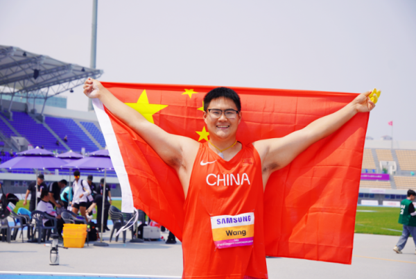 杨方策略 王琦卫冕田径亚锦赛男子链球金牌