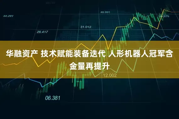 华融资产 技术赋能装备迭代 人形机器人冠军含金量再提升